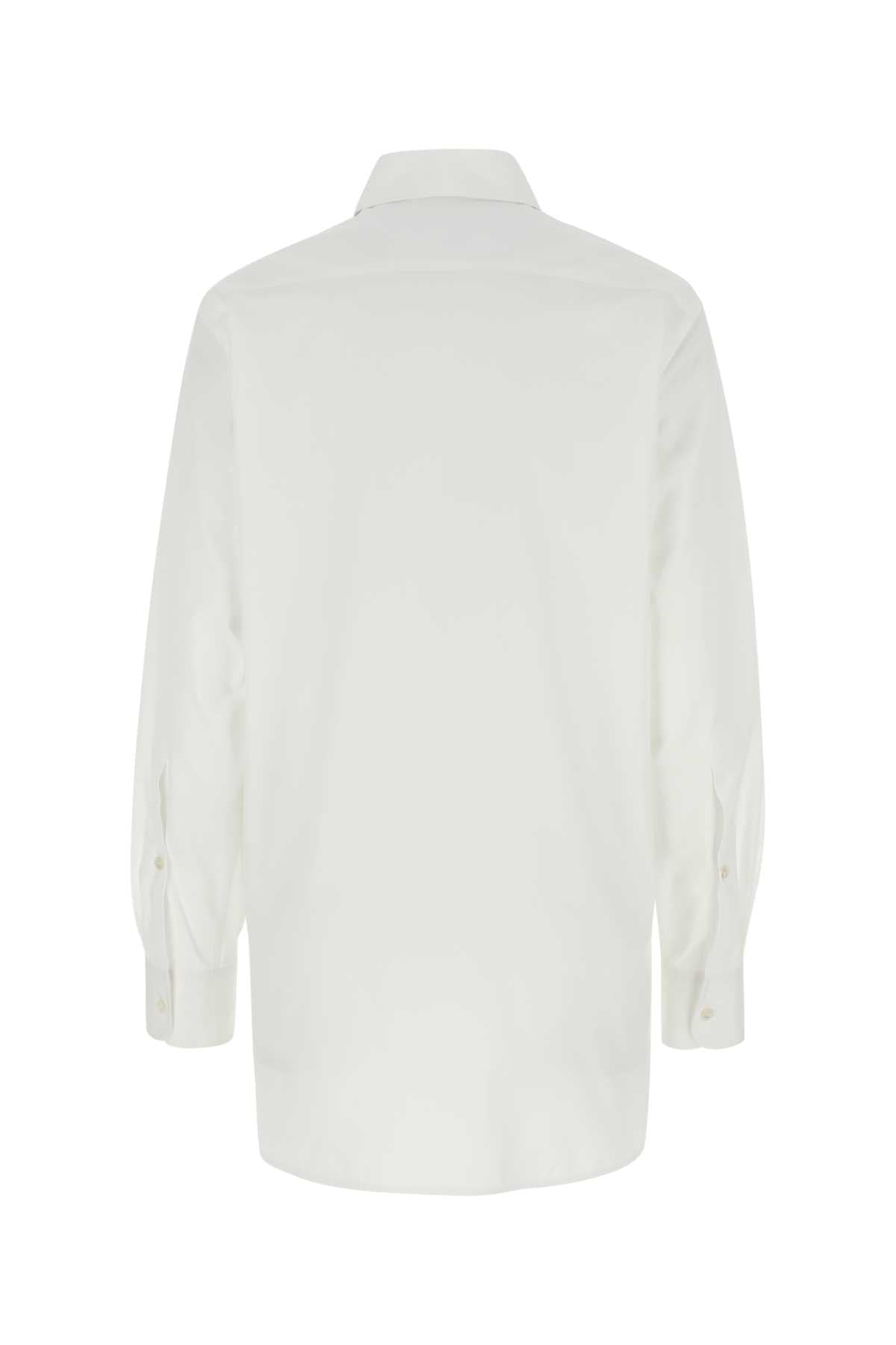 Stella Mccartney Women White Poplin Shirt STELLA MCCARTNEY