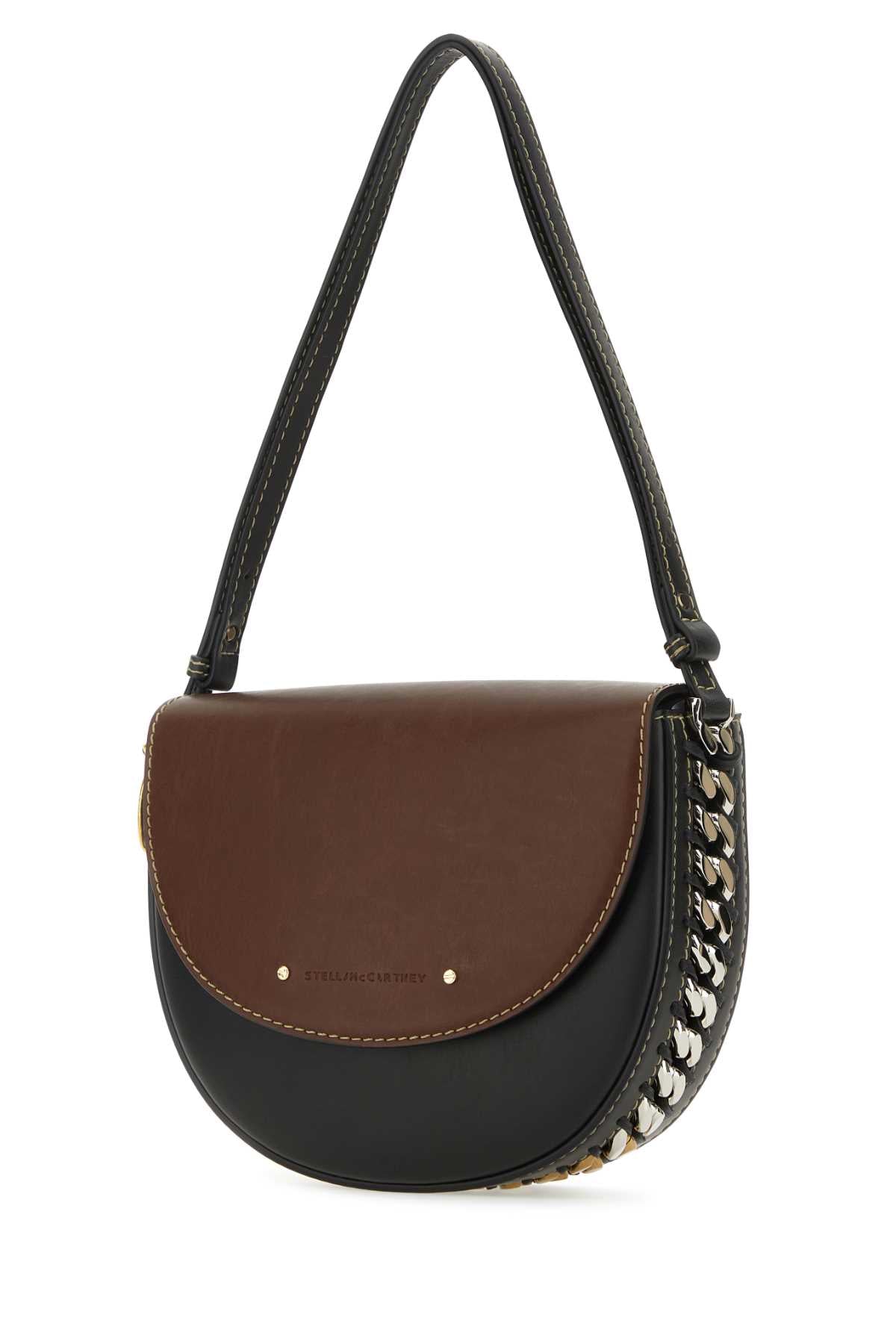 Stella Mccartney Women Two-Tone Alter Mat Medium Frayme Shoulder Bag STELLA MCCARTNEY