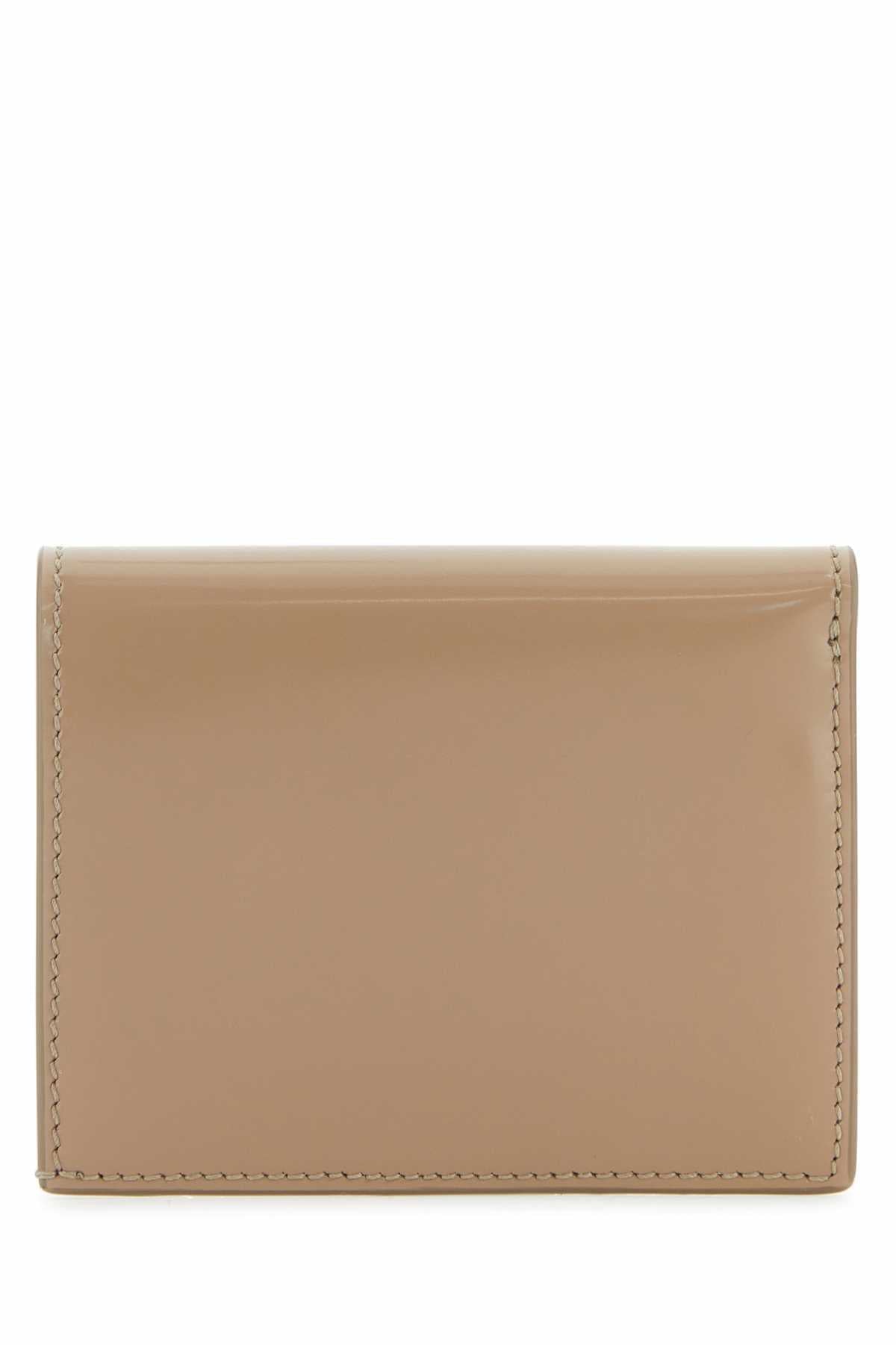 Salvatore Ferragamo Women Beige Leather Wallet FERRAGAMO