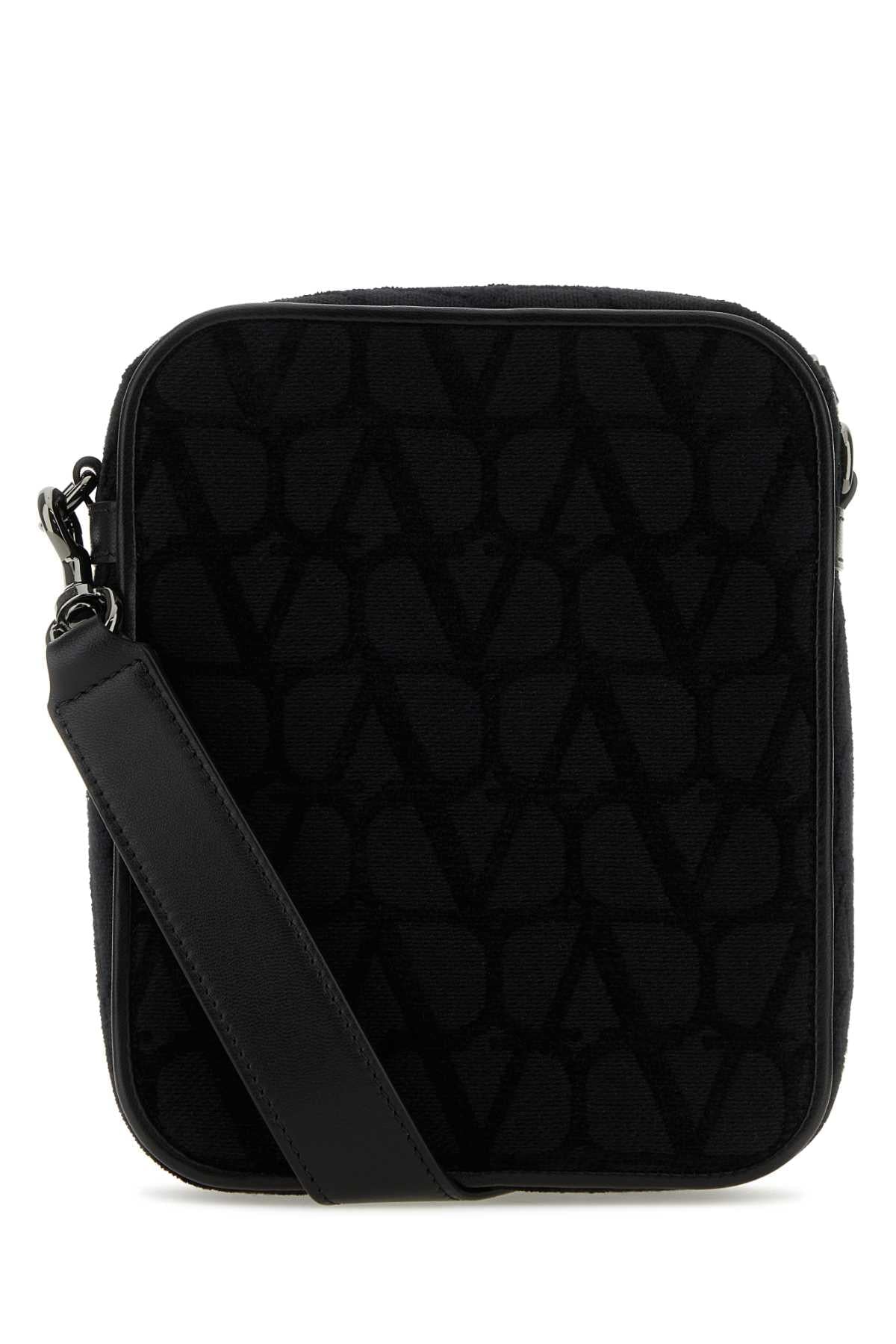 Valentino Garavani Men Toile Iconographe Locã² Crossbody Bag VALENTINO GARAVANI