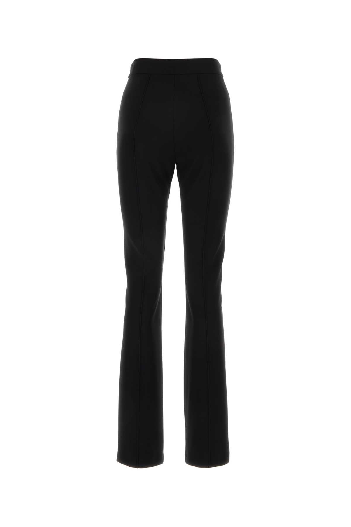 Max Mara Women Black Viscose Blend Lari Pant MAX MARA