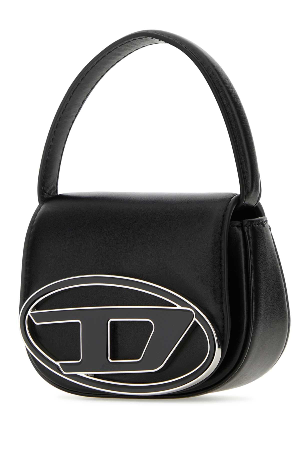 Diesel Men Black Leather 1Dr Xs Handbag DIESEL