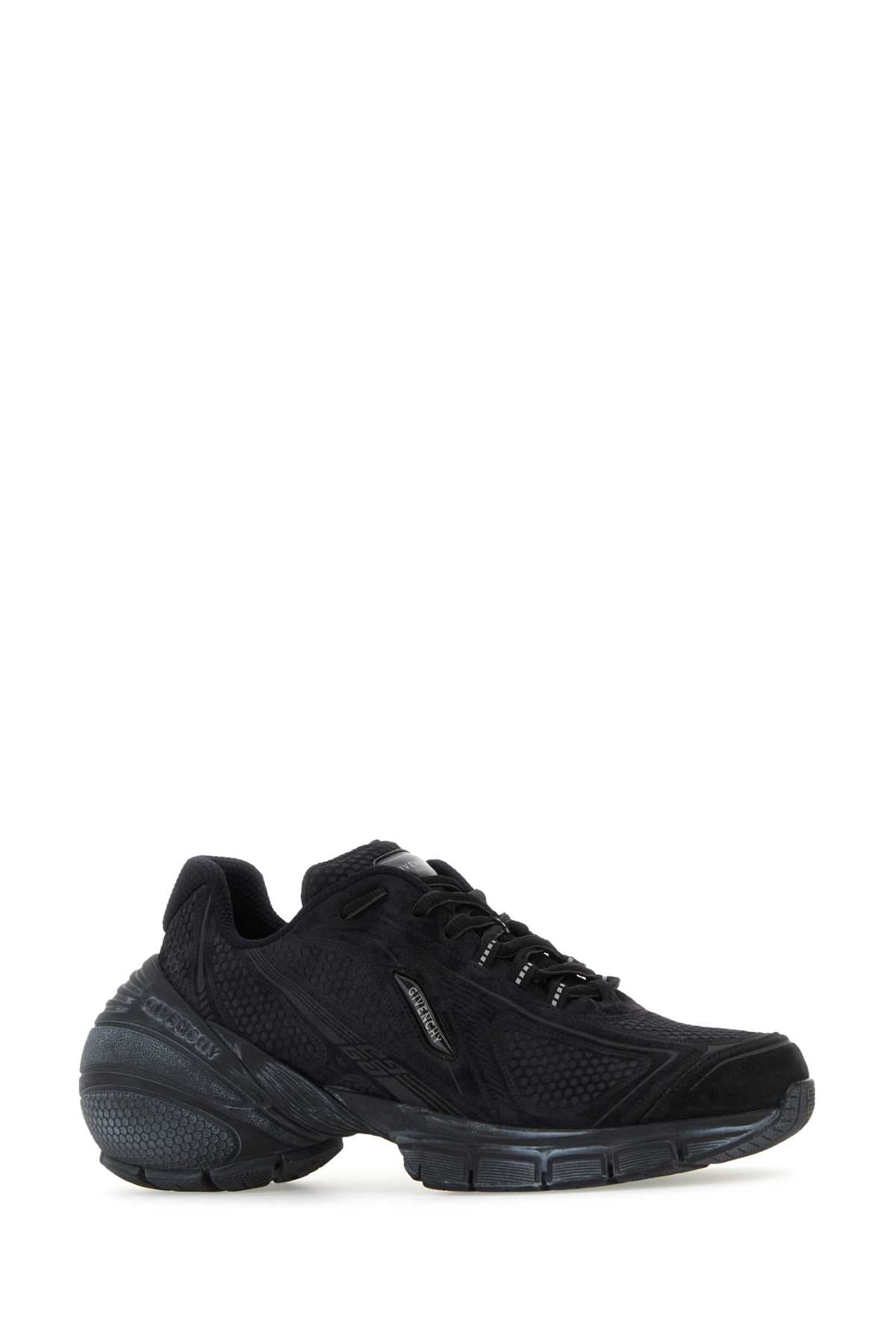 Givenchy Men Black Leather Tk-Mx Runner Sneakers GIVENCHY