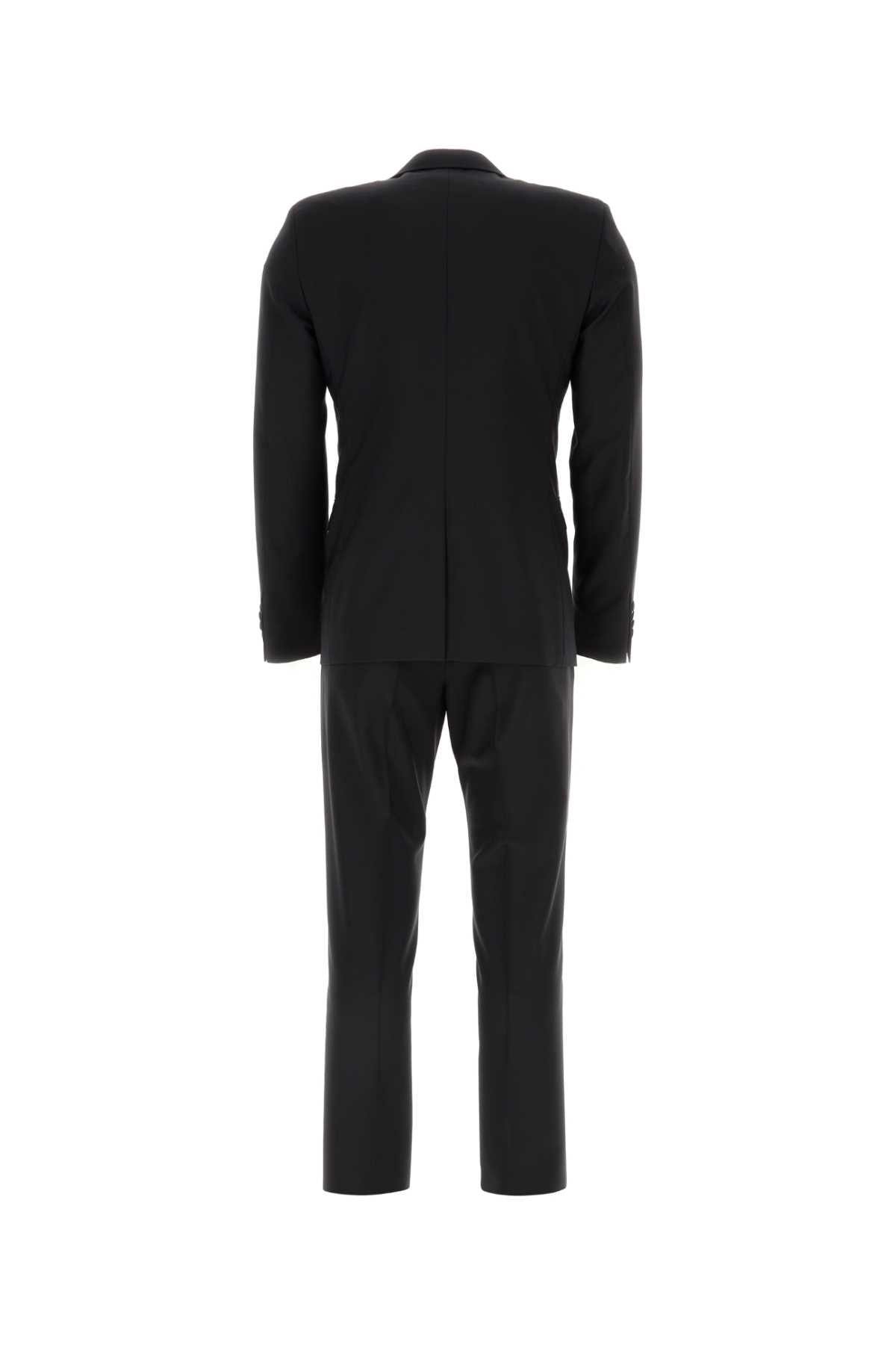 Prada Men Midnight Blue Wool Blend Suit PRADA