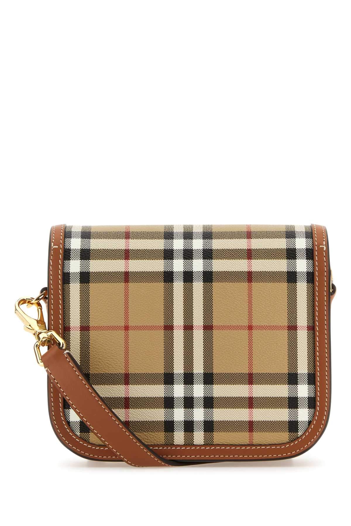 Burberry Women Printed Canvas Small Elizabeth Shoulder Bag BURBERRY