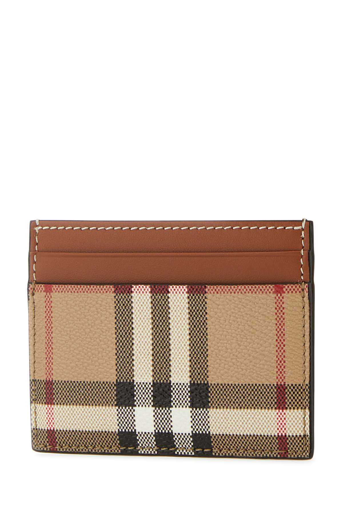 Burberry Women Printed Canvas Cardholder BURBERRY