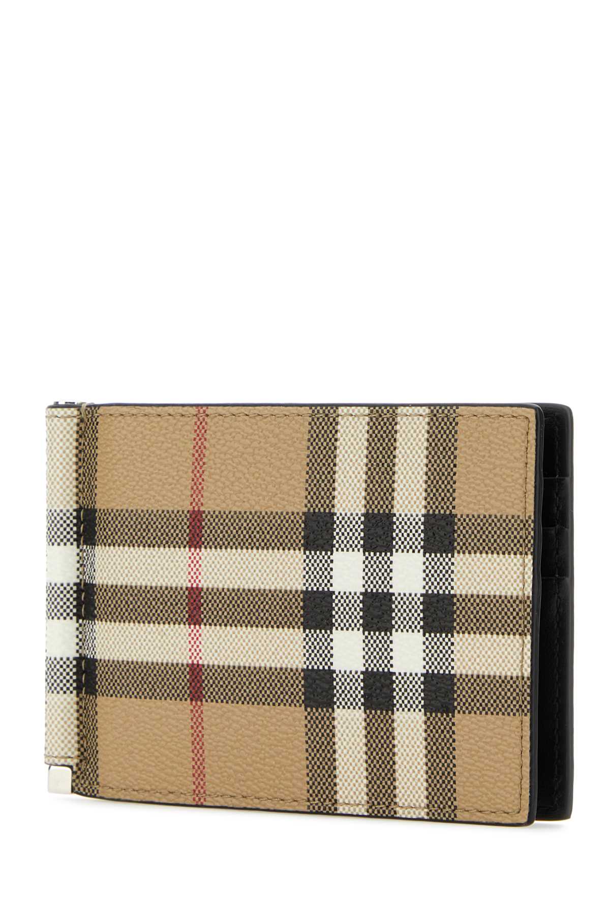 Burberry Men Printed Canvas Cardholder BURBERRY