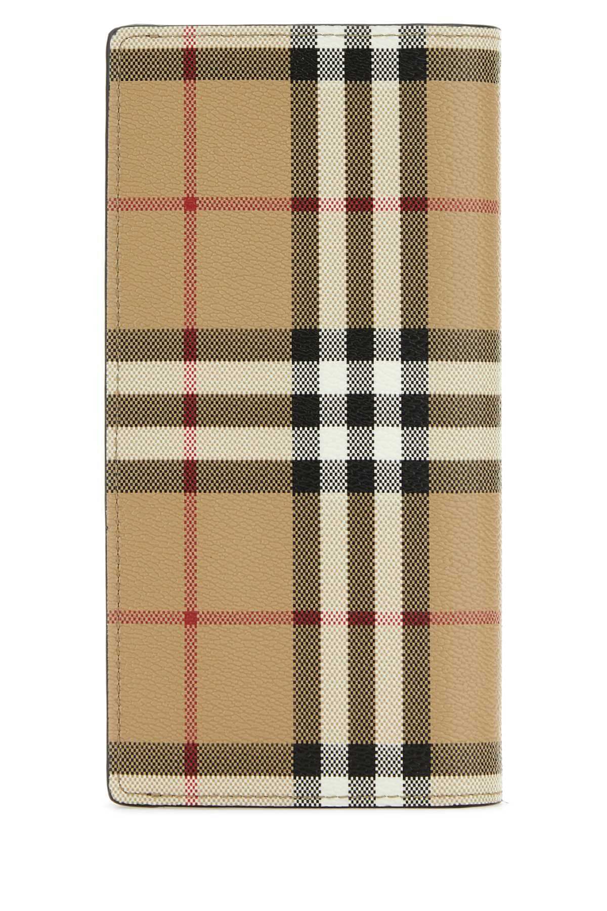 Burberry Men Printed Canvas Wallet BURBERRY