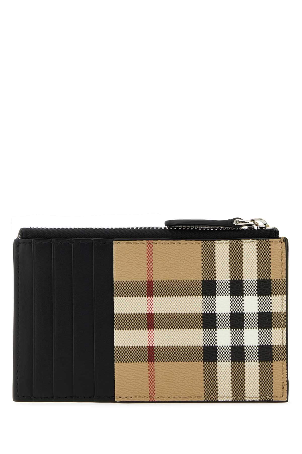 Burberry Men Printed Canvas Wallet BURBERRY