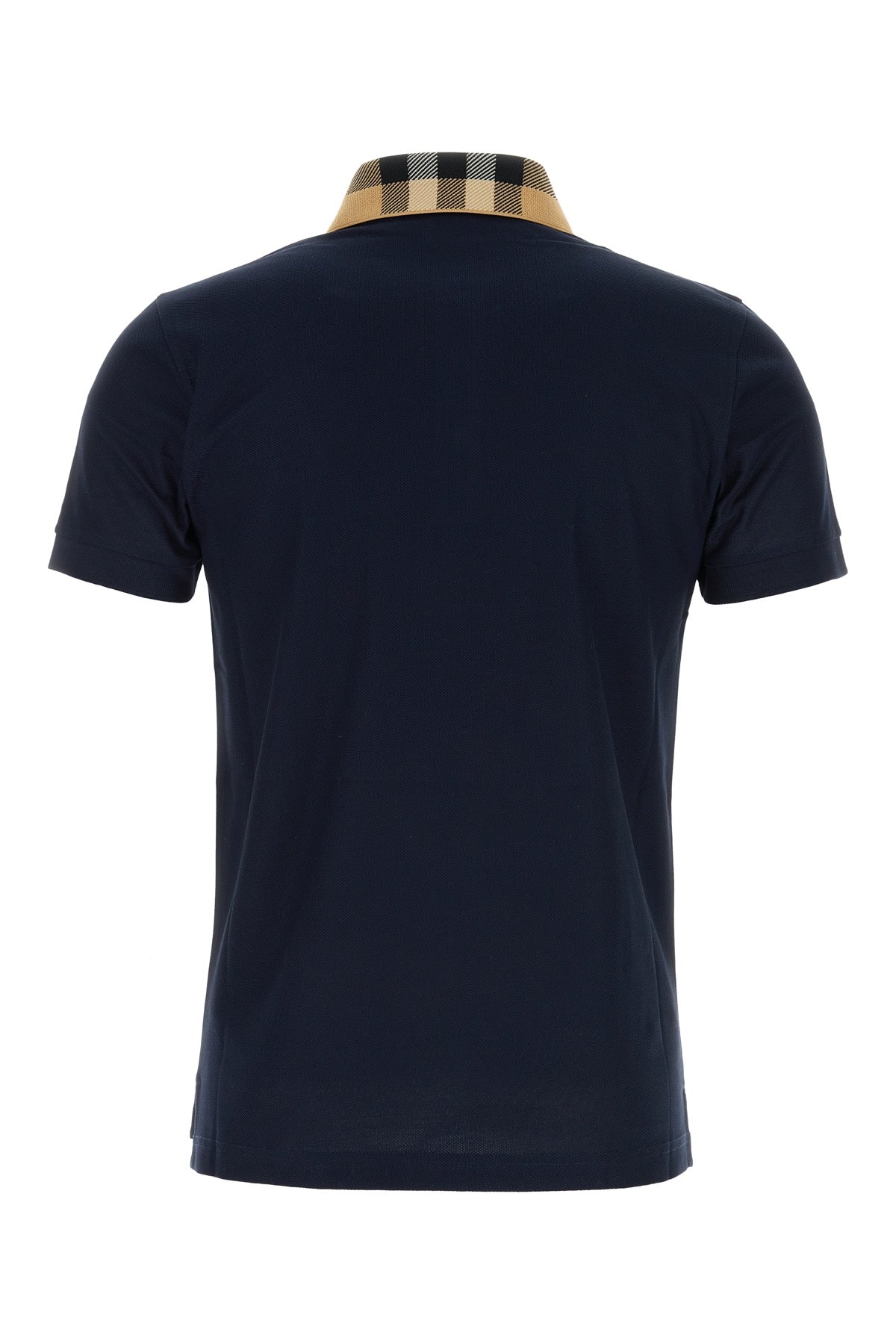 Burberry Men Midnight Blue Piquet Polo Shirt BURBERRY