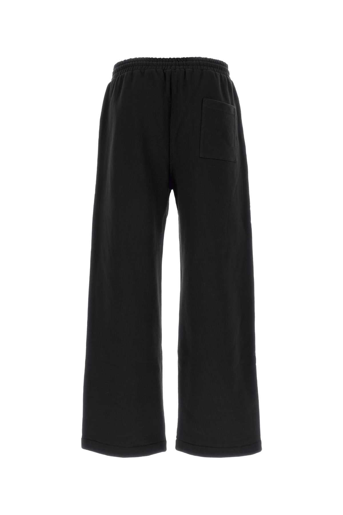 Off White Men Black Cotton Joggers OFF-WHITE