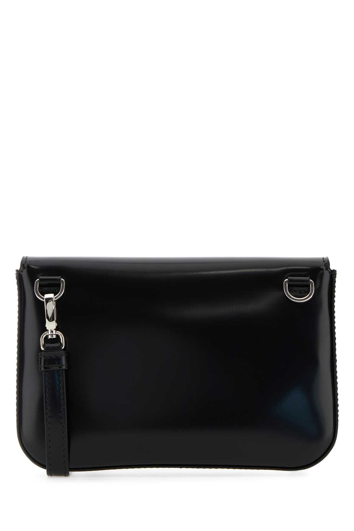 Prada Men Black Leather Crossbody Bag PRADA