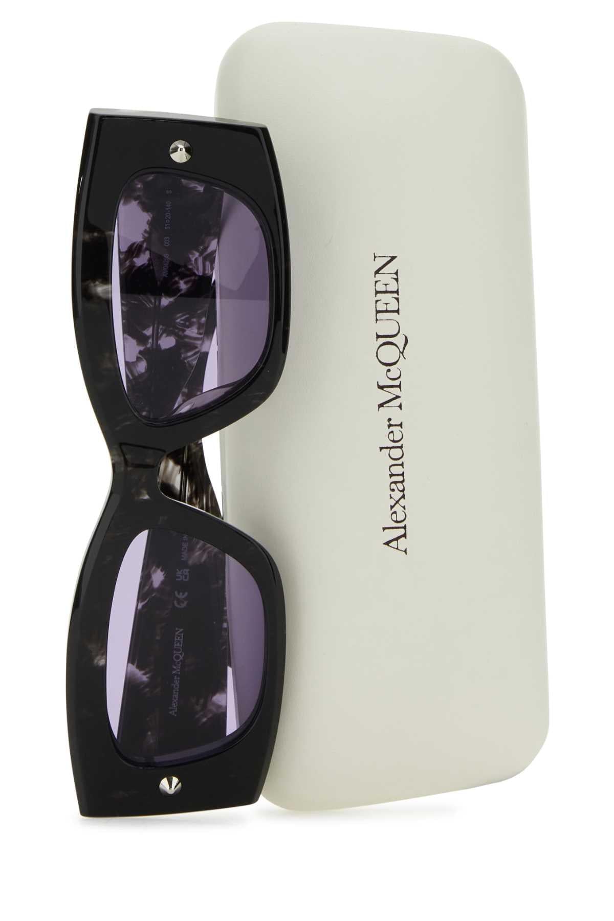 Alexander Mcqueen Women Multicolor Acetate Sunglasses ALEXANDER MCQUEEN