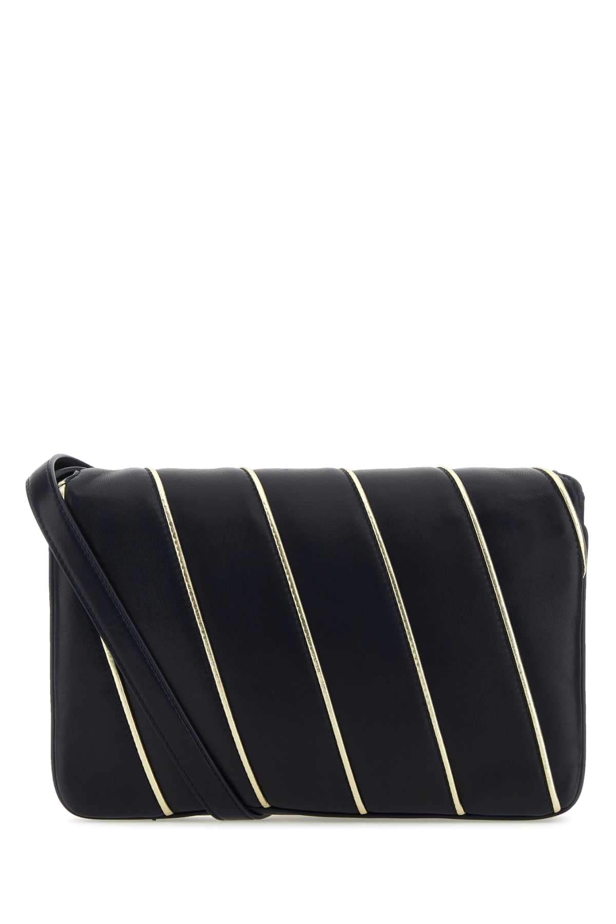 Saint Laurent Women Two-Tone Leather Le Maillon Shoulder Bag SAINT LAURENT