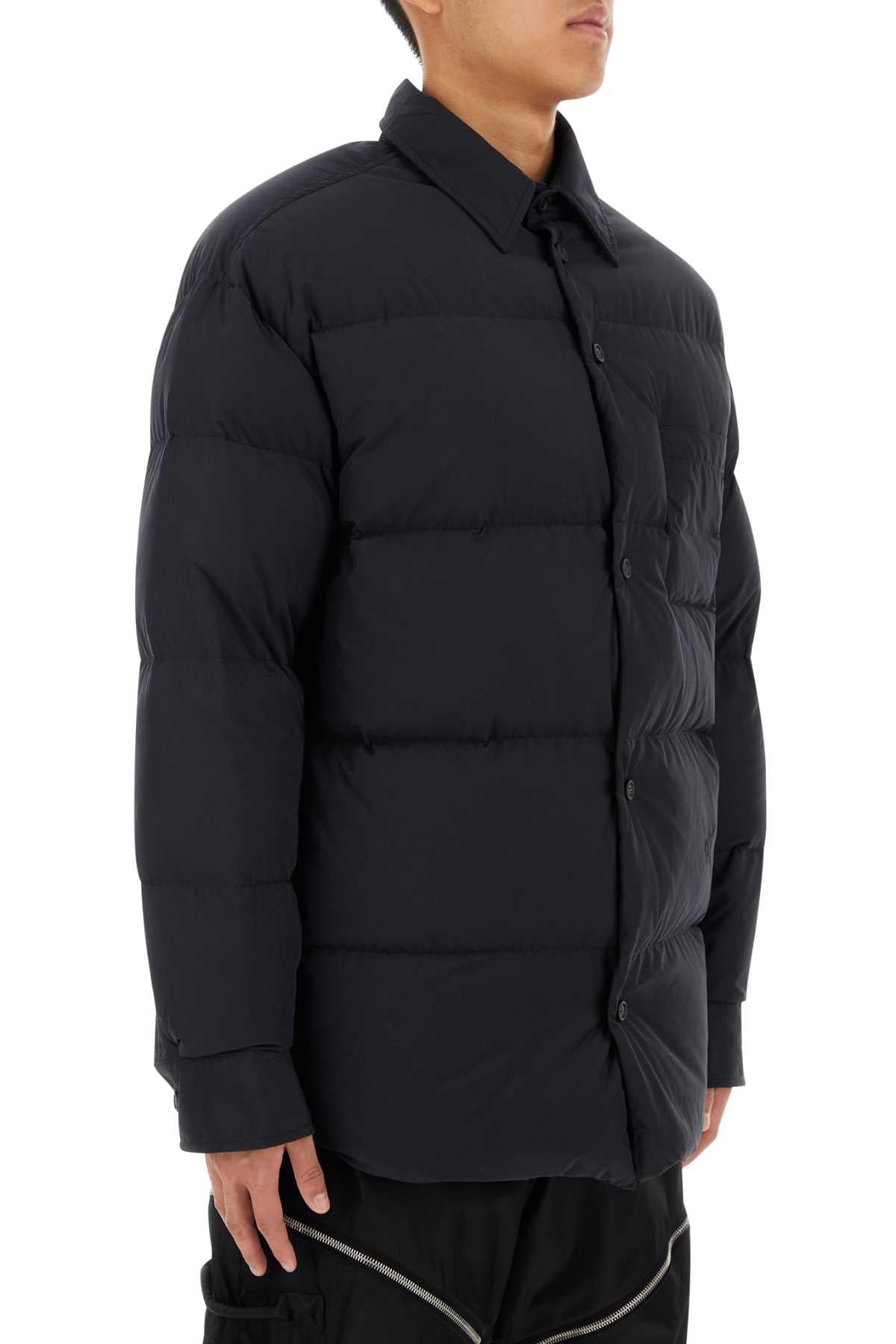 Off White Men Black Polyester Down Jacket OFF-WHITE