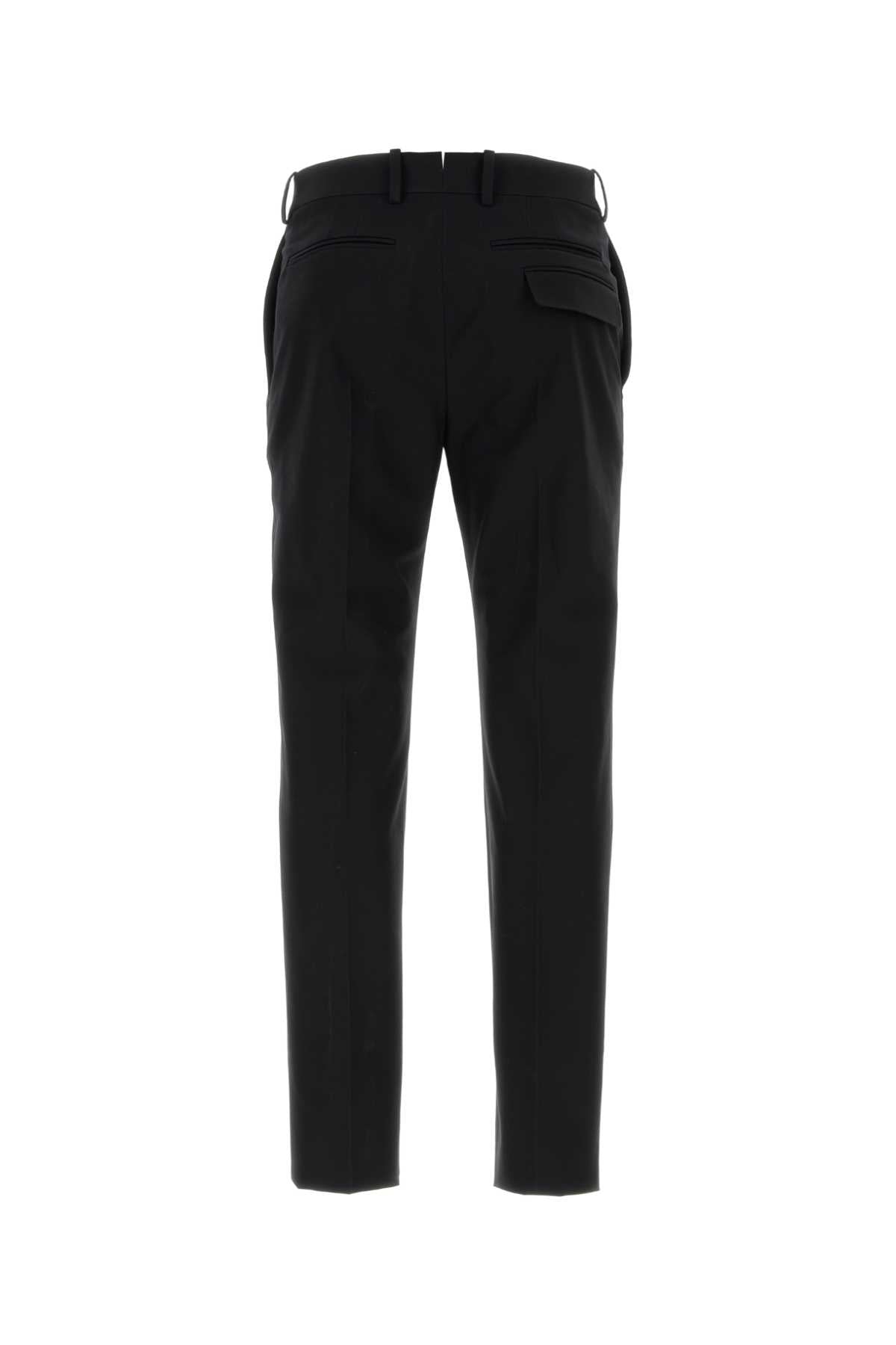 Alexander Mcqueen Men Black Cotton Pant ALEXANDER MCQUEEN