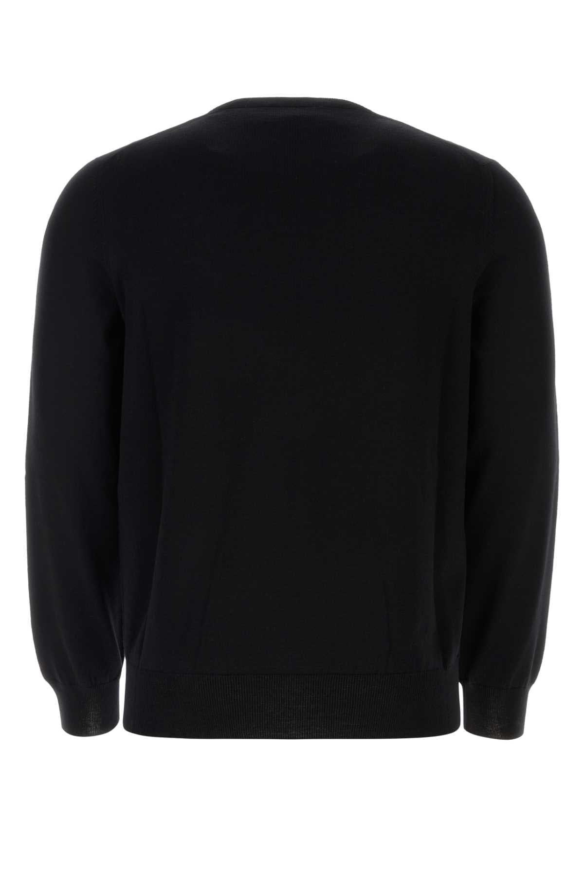 Alexander Mcqueen Men Black Wool Sweater ALEXANDER MCQUEEN