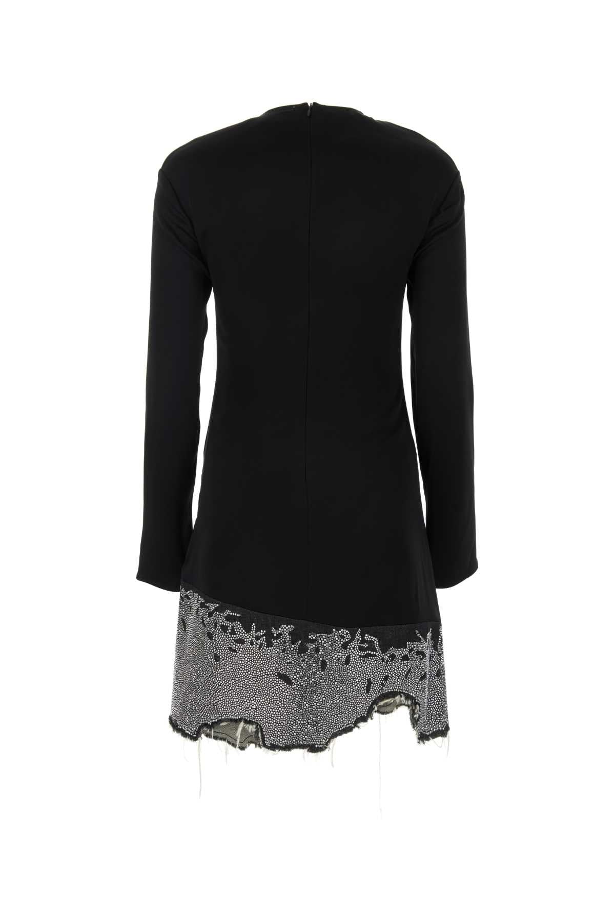 Jw Anderson Women Black Triacetate Blend Dress J.W. ANDERSON