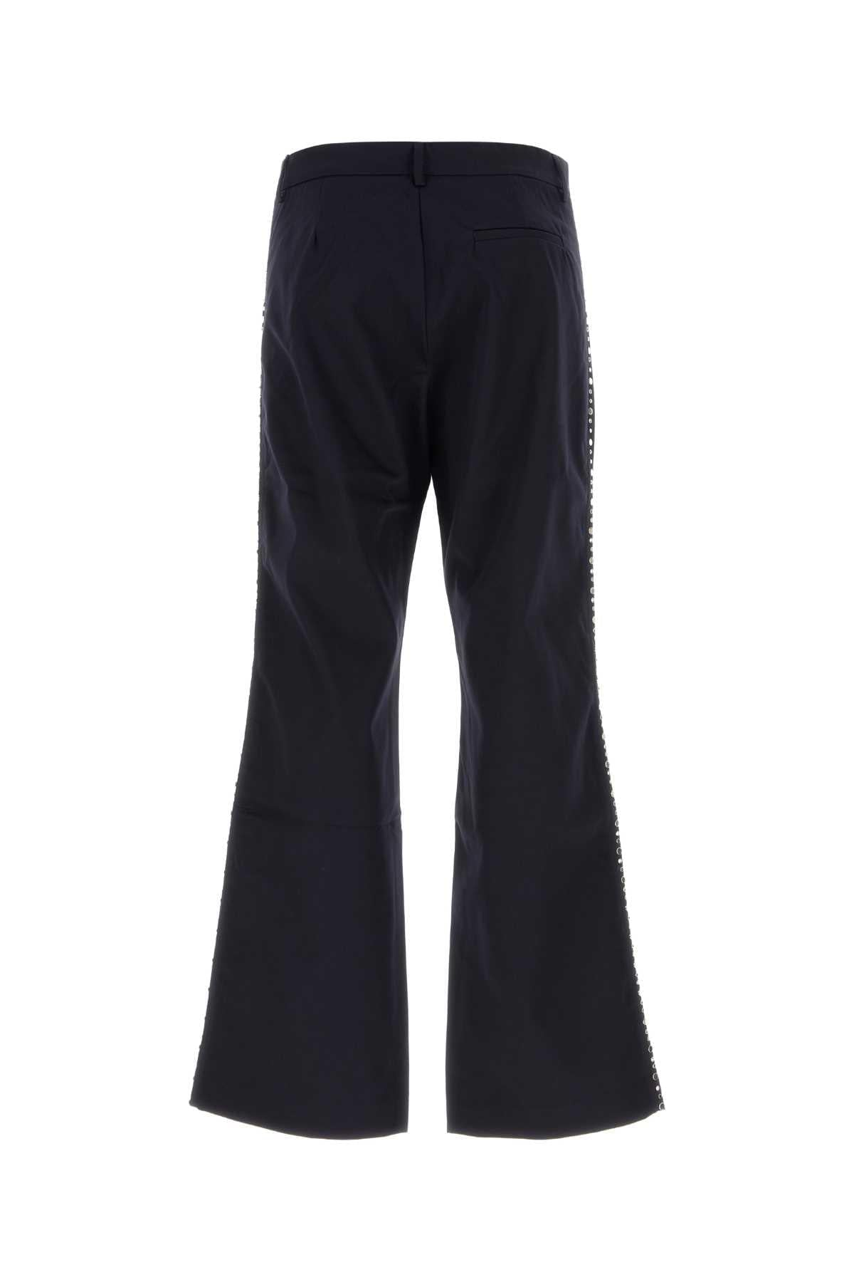 Wales Bonner Men Midnight Blue Cotton Pant WALES BONNER