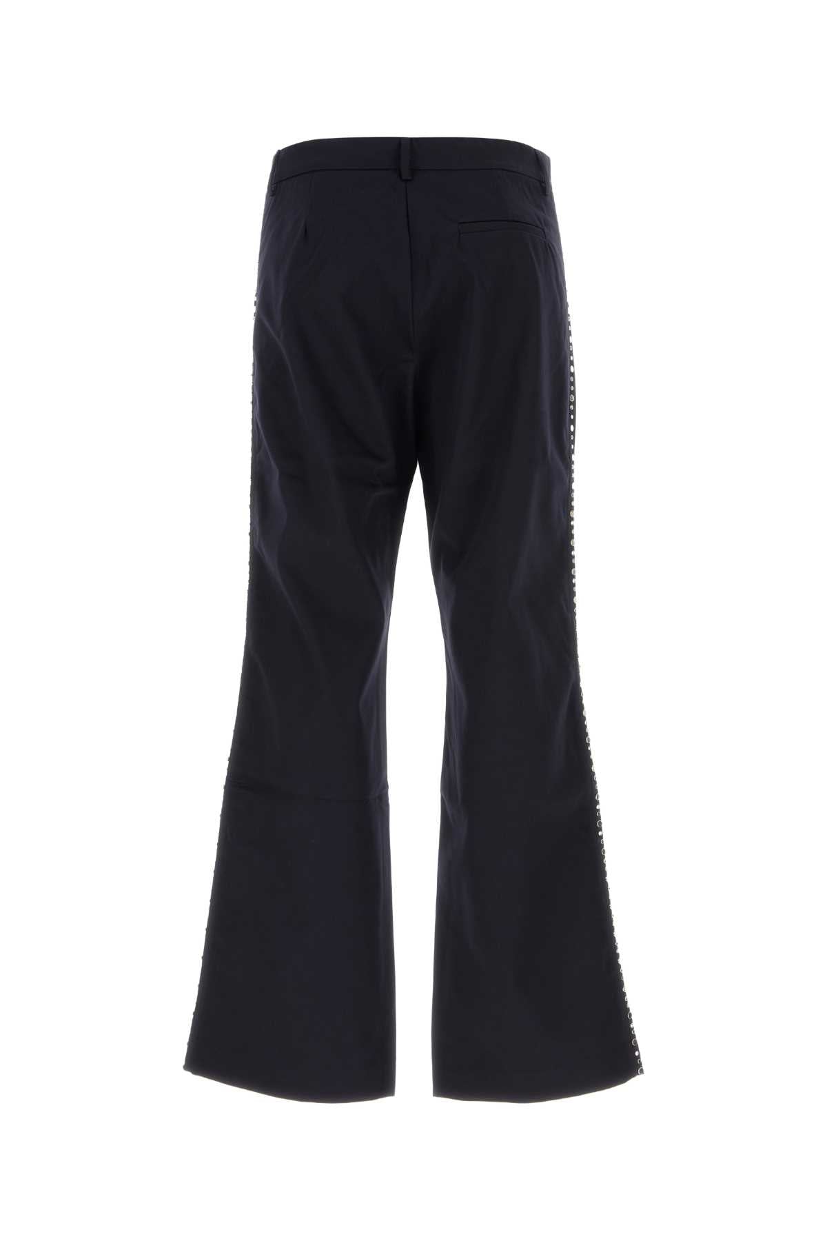 Wales Bonner Men Midnight Blue Cotton Pant WALES BONNER