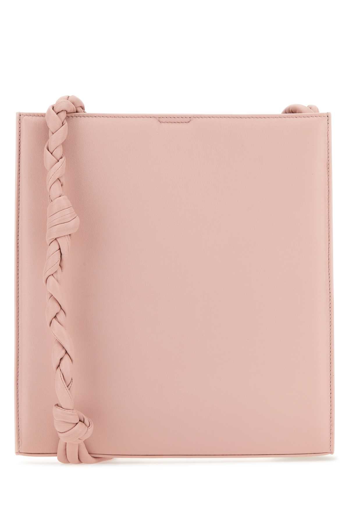 Jil Sander Women Pink Leather Tangle Shoulder Bag JIL SANDER