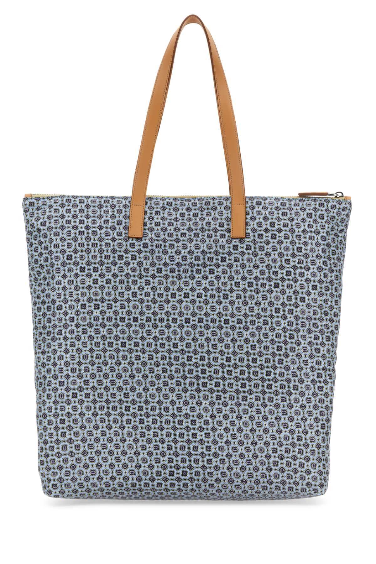 Prada Men Printed Re-Nylon Shopping Bag PRADA