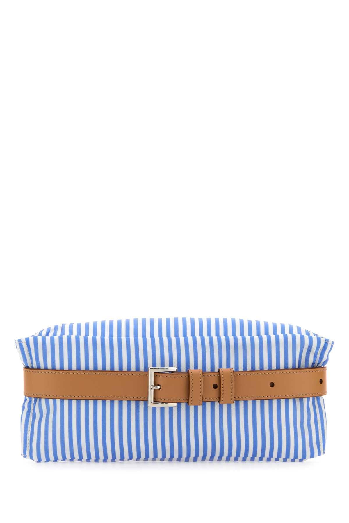 Prada Men Printed Re-Nylon Belt Bag PRADA