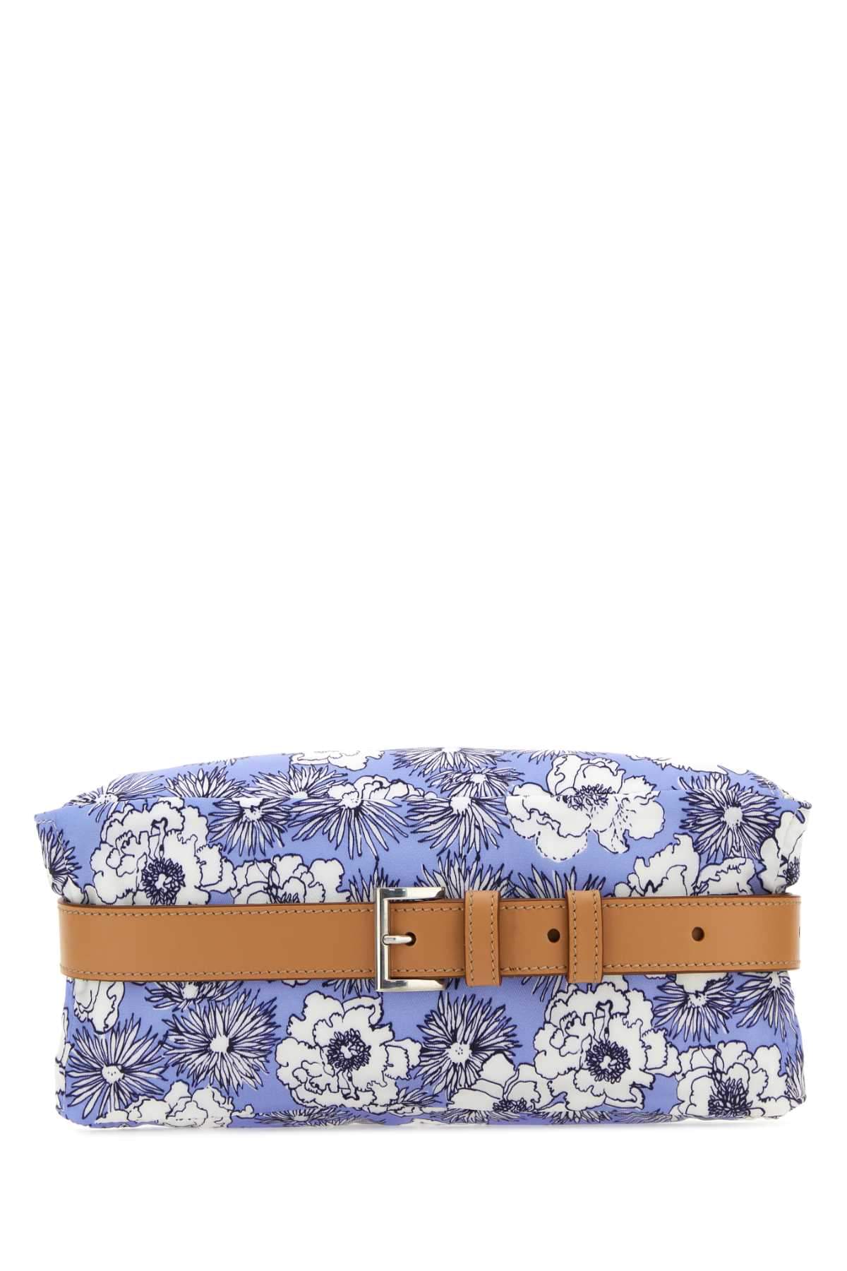 Prada Men Printed Re-Nylon Belt Bag PRADA