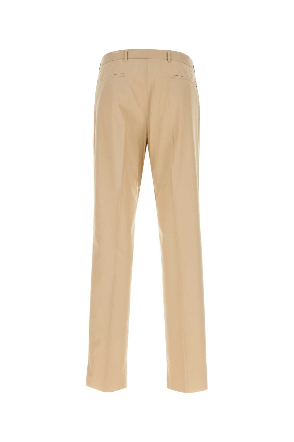 Prada Men Beige Cotton Pant PRADA