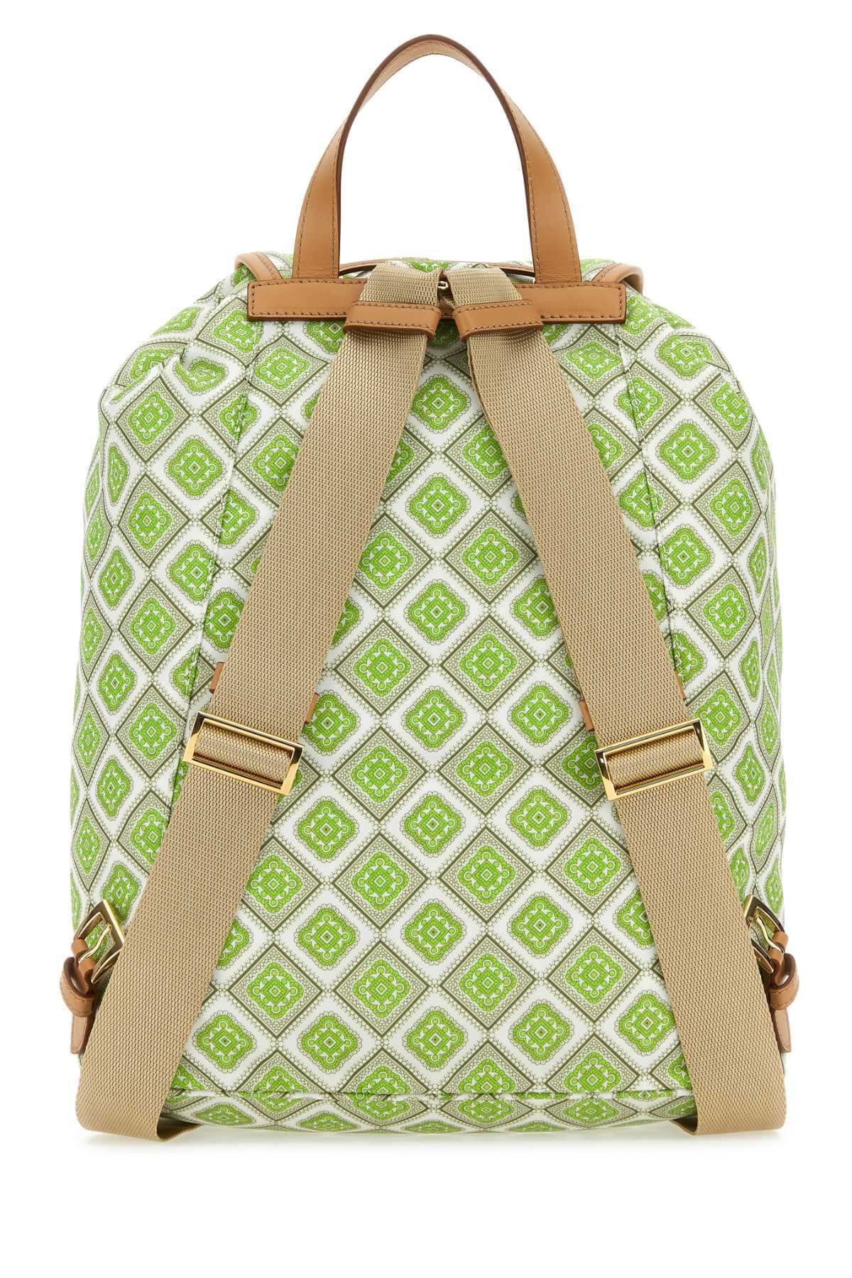 Prada Women Printed Re-Nylon Backpack PRADA