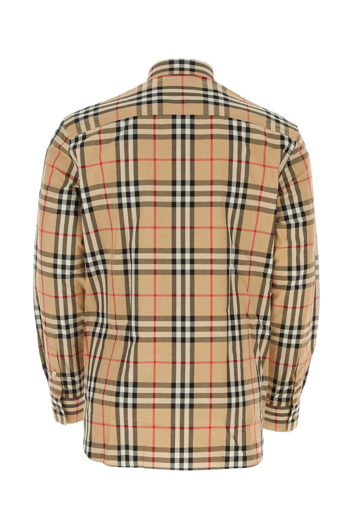Burberry Men Embroidered Poplin Shirt BURBERRY