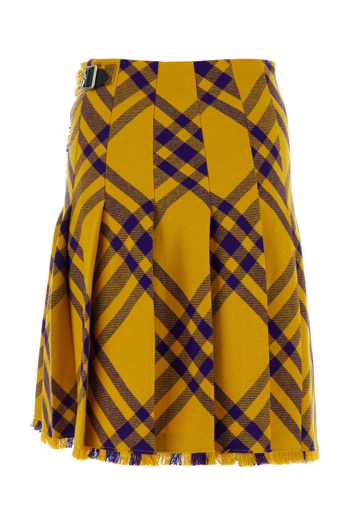 Burberry Women Embroidered Wool Skirt BURBERRY