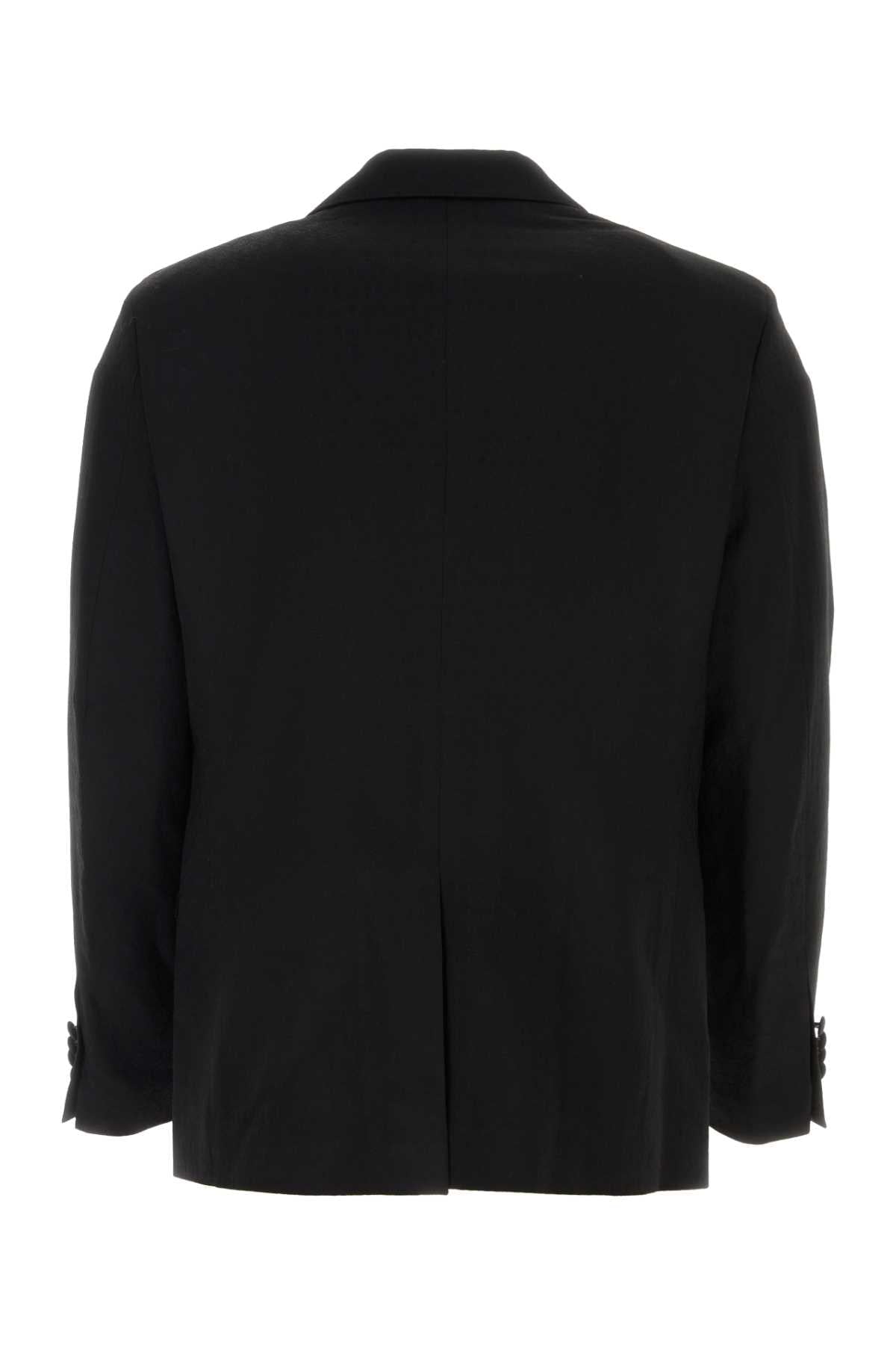 Etro Men Black Stretch Wool Blazer ETRO