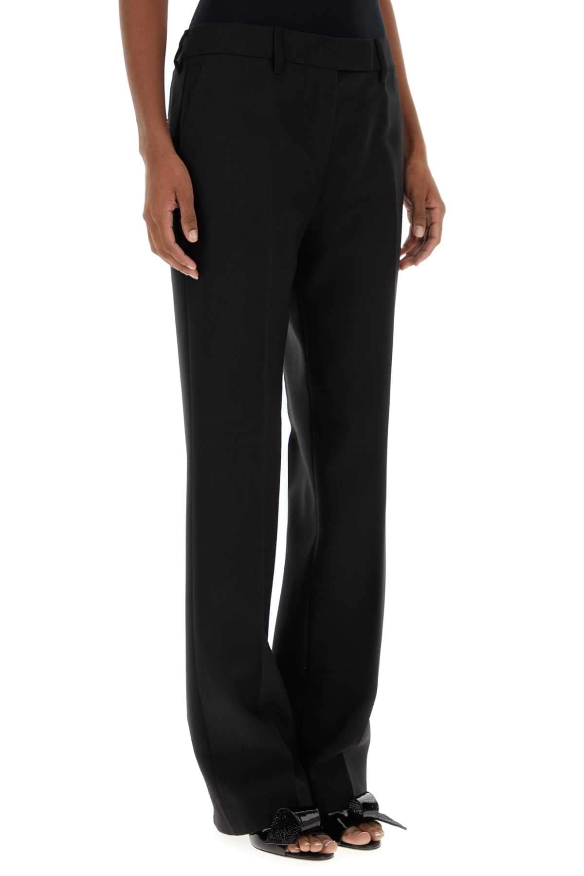 Prada Women Black Wool Pant PRADA