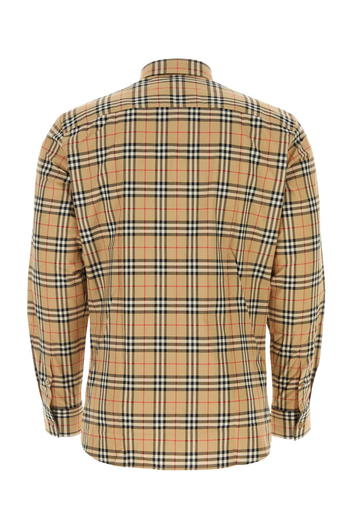 Burberry Men Embroidered Poplin Shirt BURBERRY