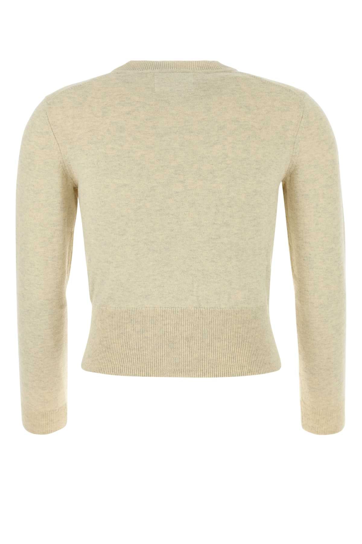 Isabel Marant Etoile Women Cream Cotton Blend Newton Cardigan ISABEL MARANT ETOILE