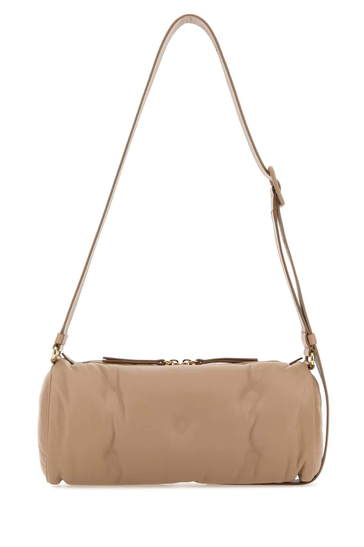 Maison Margiela Women Powder Pink Nappa Leather Glam Slam Crossbody Bag MAISON MARGIELA