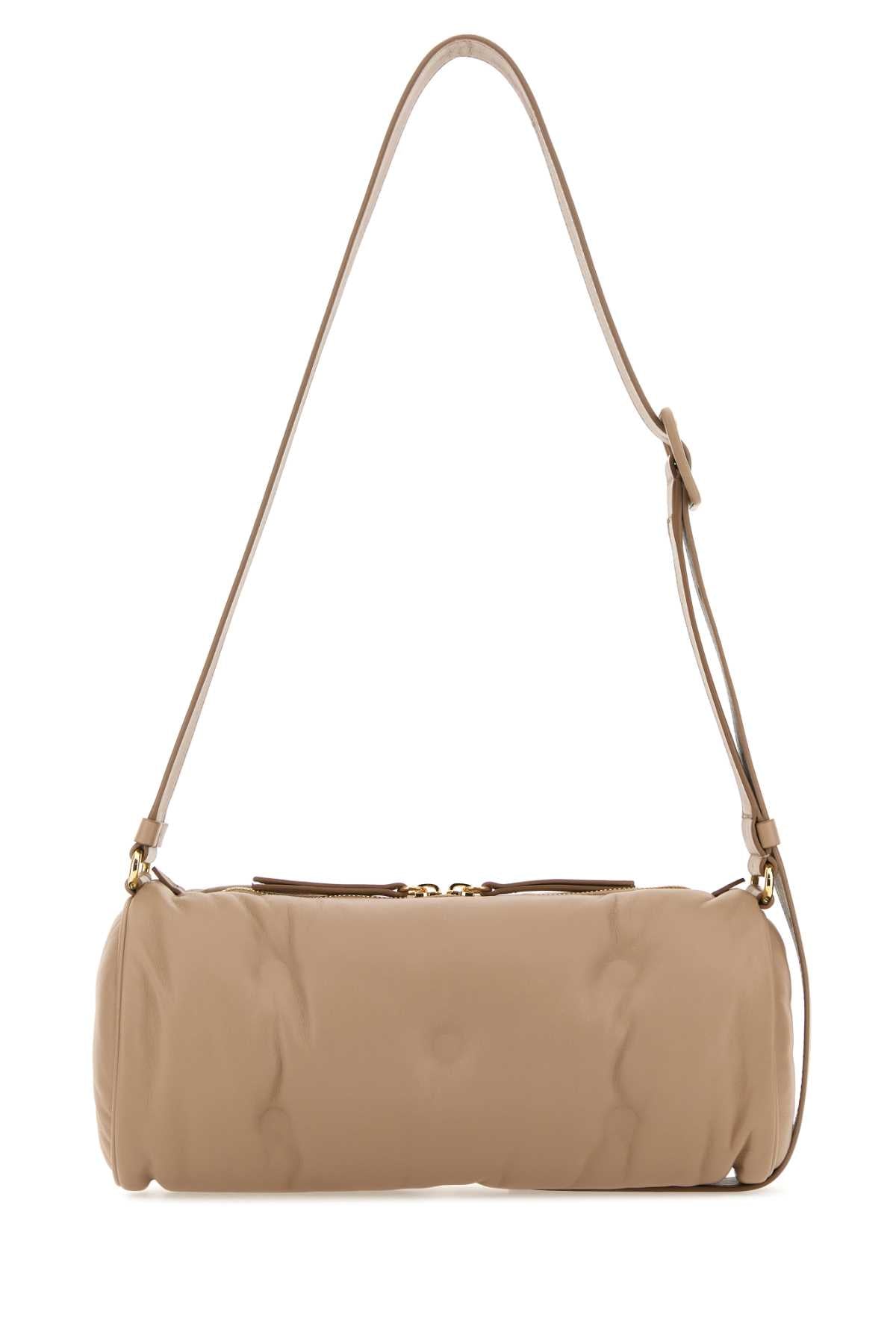 Maison Margiela Women Powder Pink Nappa Leather Glam Slam Crossbody Bag MAISON MARGIELA