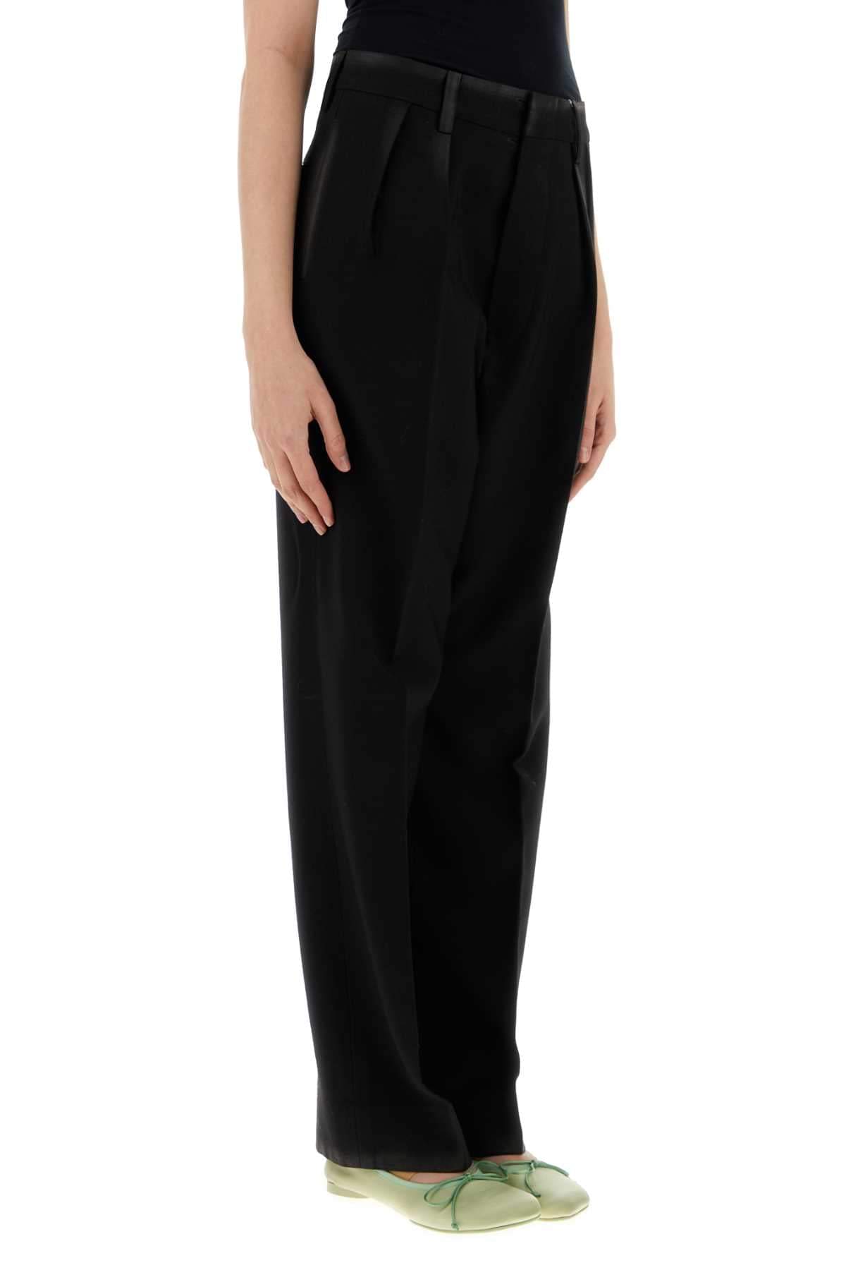 Maison Margiela Women Black Wool Pant MAISON MARGIELA