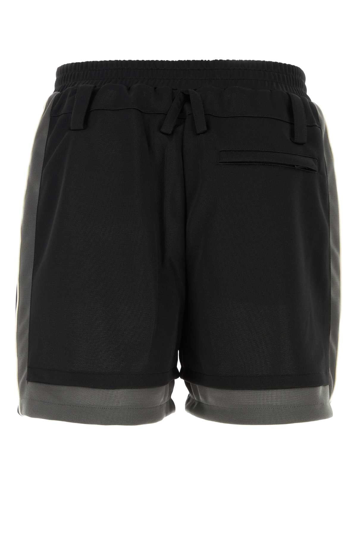 Ambush Men Black Polyester Bermuda Shorts AMBUSH