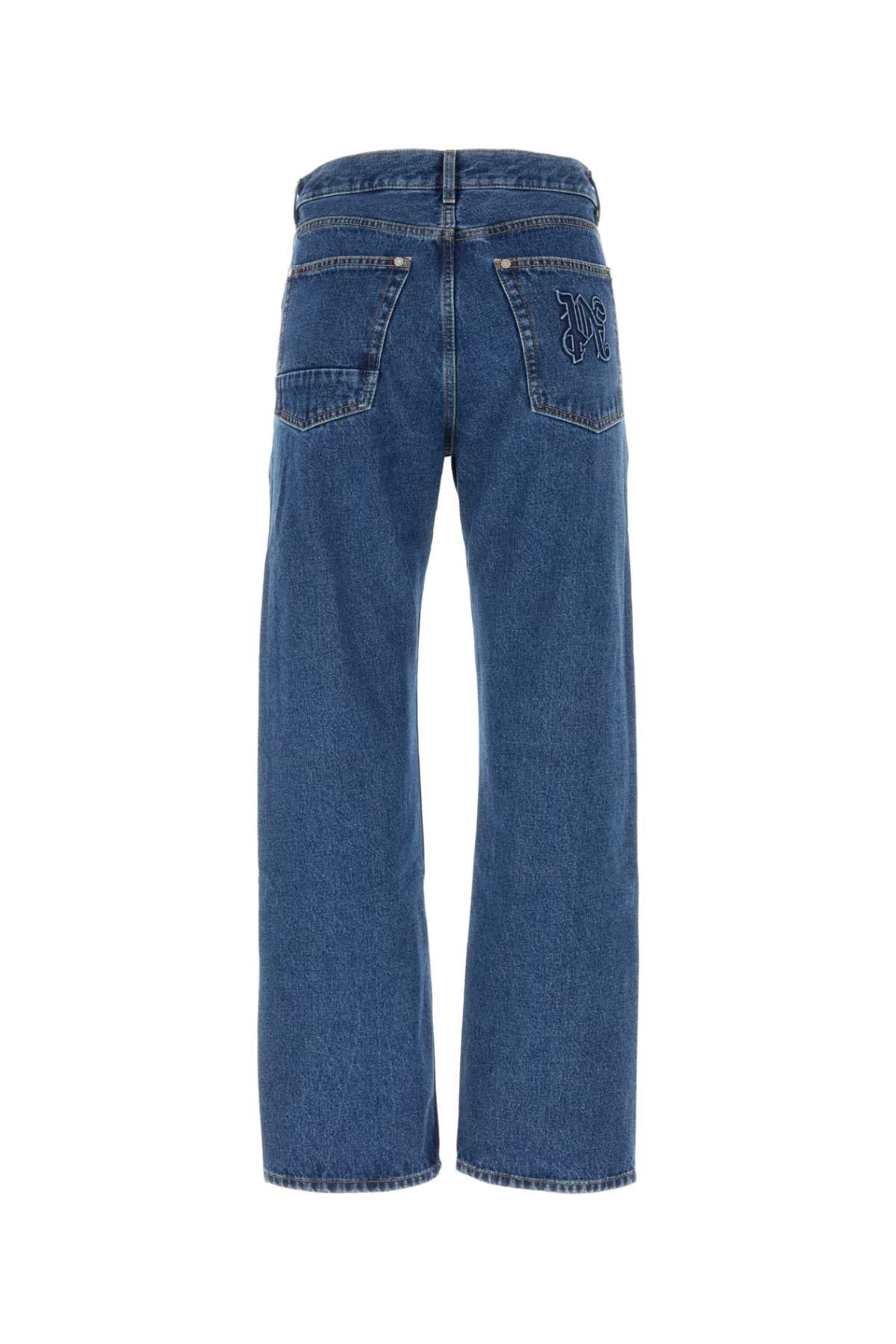 Palm Angels Men Denim Jeans PALM ANGELS