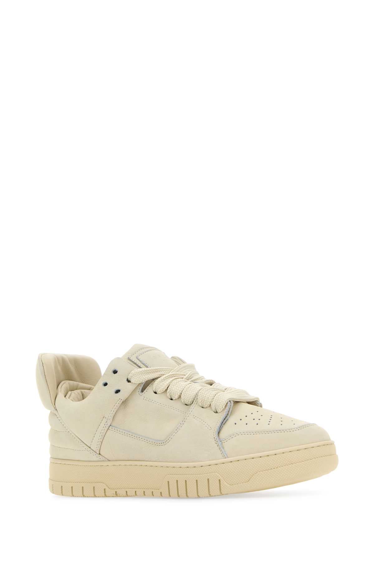 1989 Studio Men Ivory Leather Sneakers 1989 STUDIO