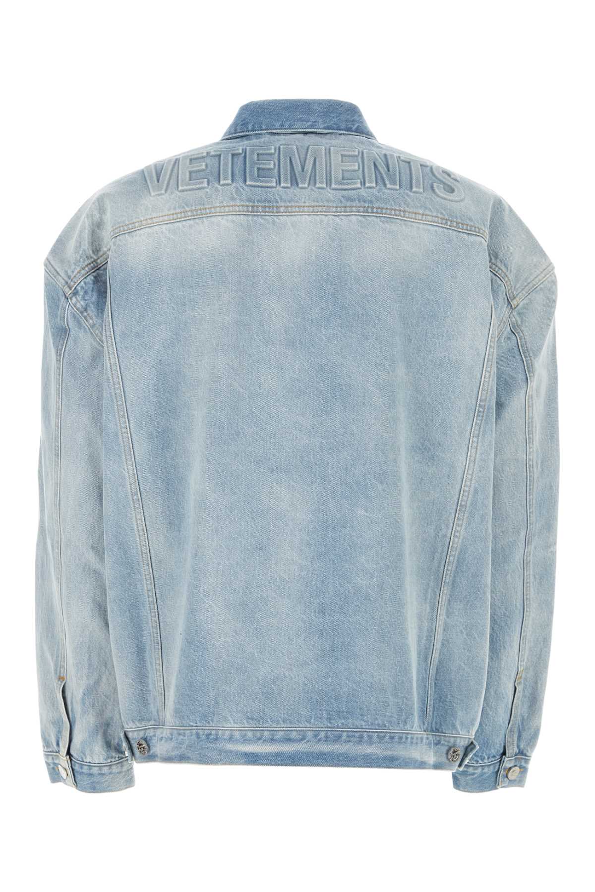 Vetements Unisex Denim Jacket VETEMENTS