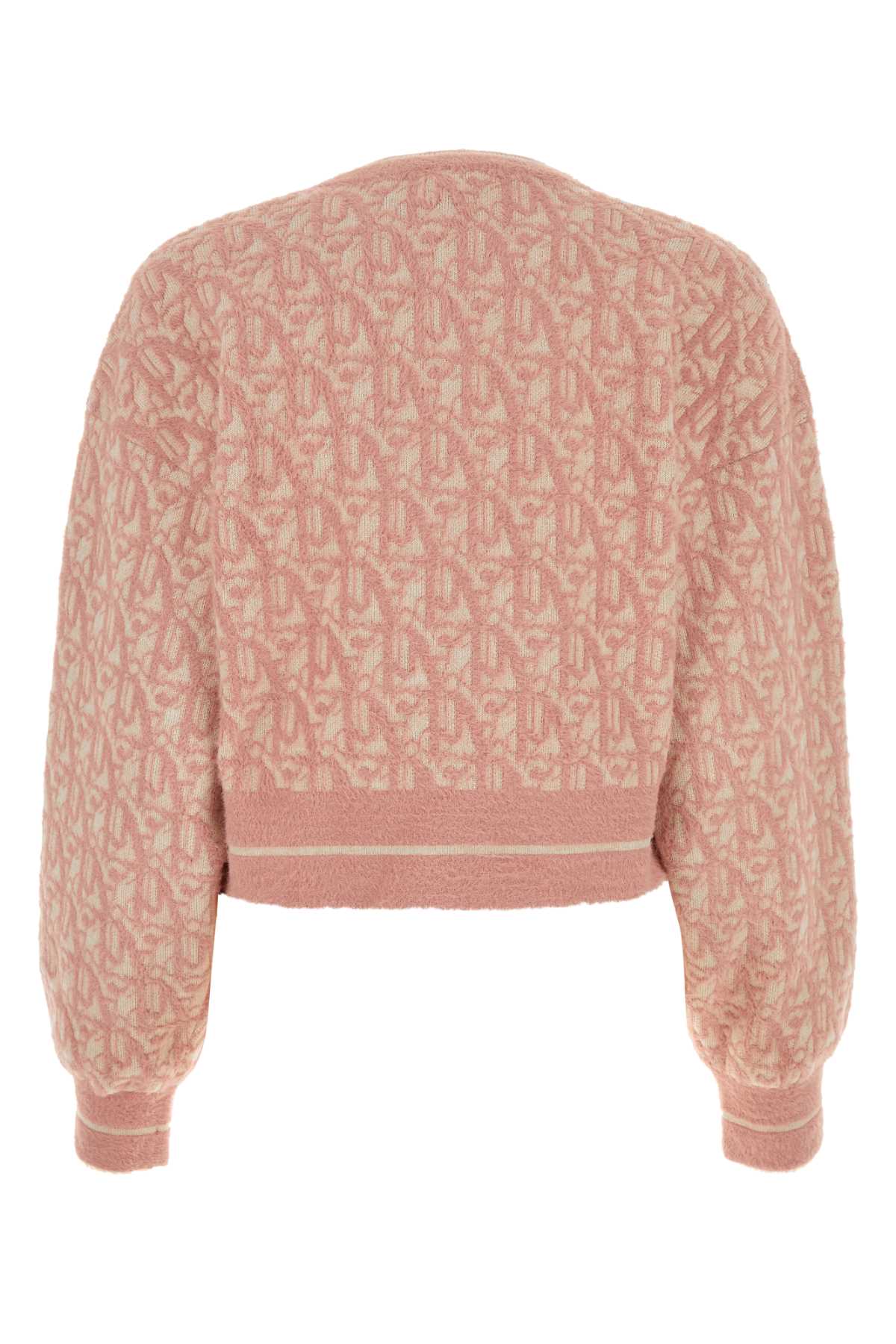 Palm Angels Women Embroidered Nylon Blend Sweater PALM ANGELS