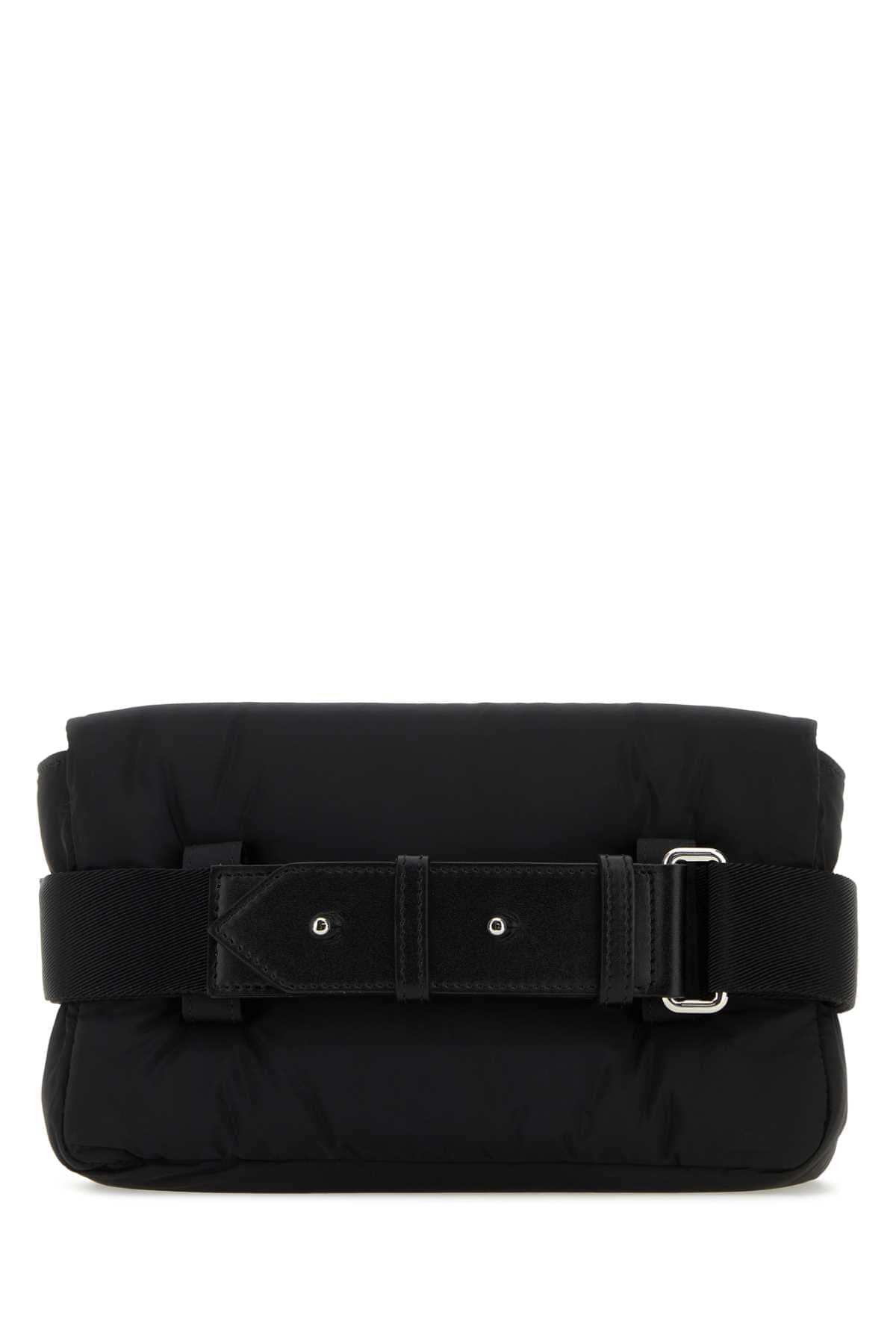 Alexander Mcqueen Men Black Nylon The Puffy Knuckle Belt Bag ALEXANDER MCQUEEN