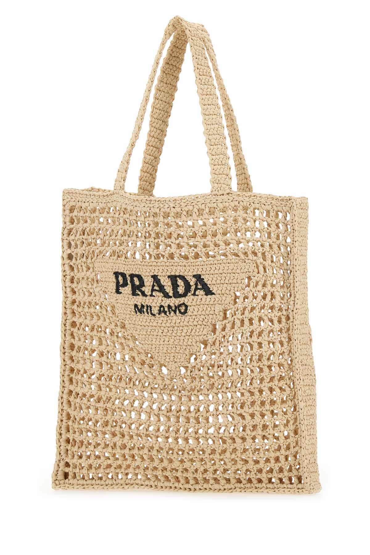 Prada Women Raffia Shopping Bag PRADA