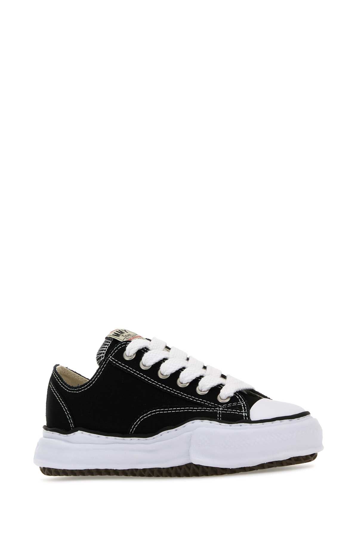 Maison Mihara Yasuhiro Women Black Canvas Peterson Sneakers MAISON MIHARA YASUHIRO