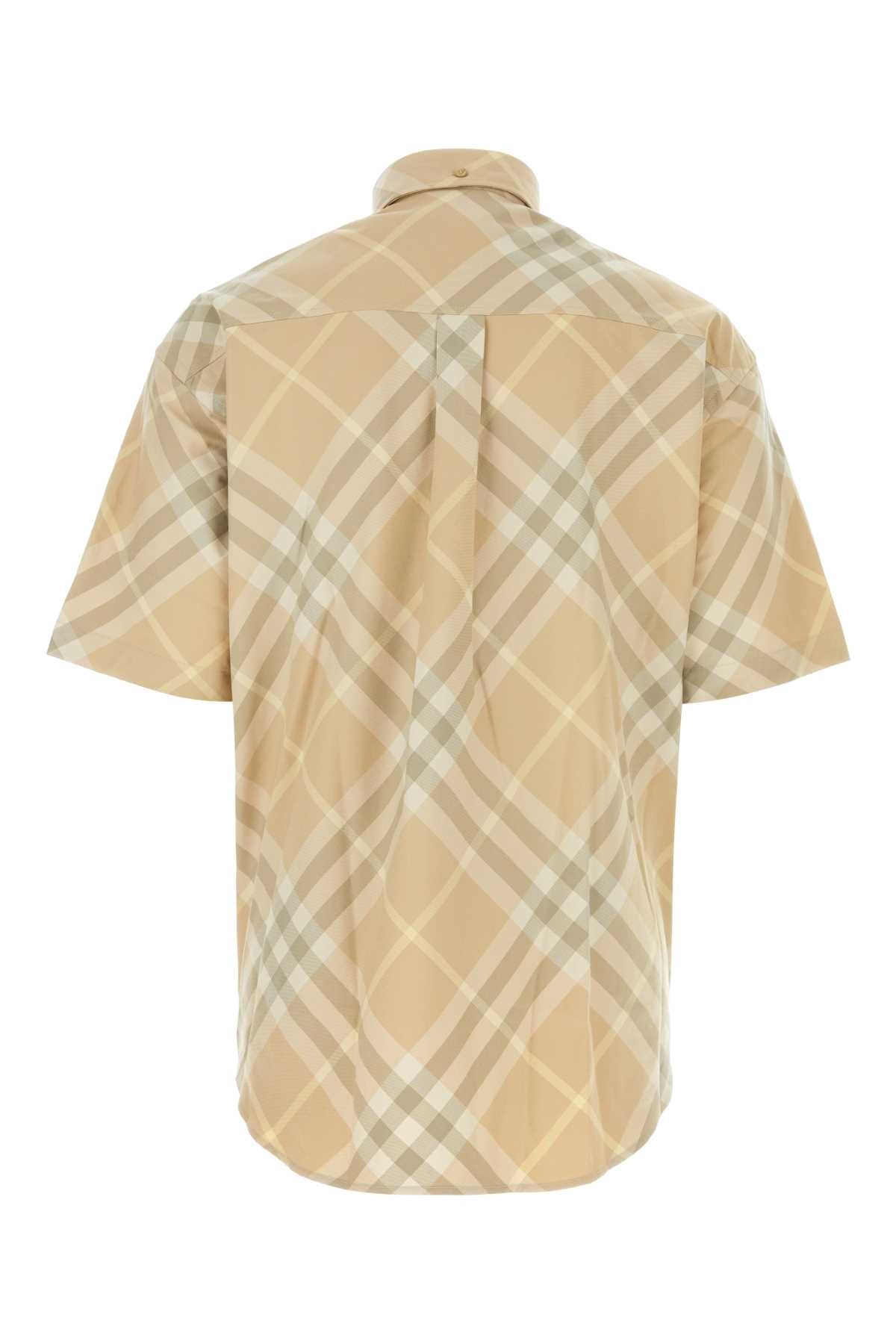 Burberry Men Printed Cotton Shirt BURBERRY