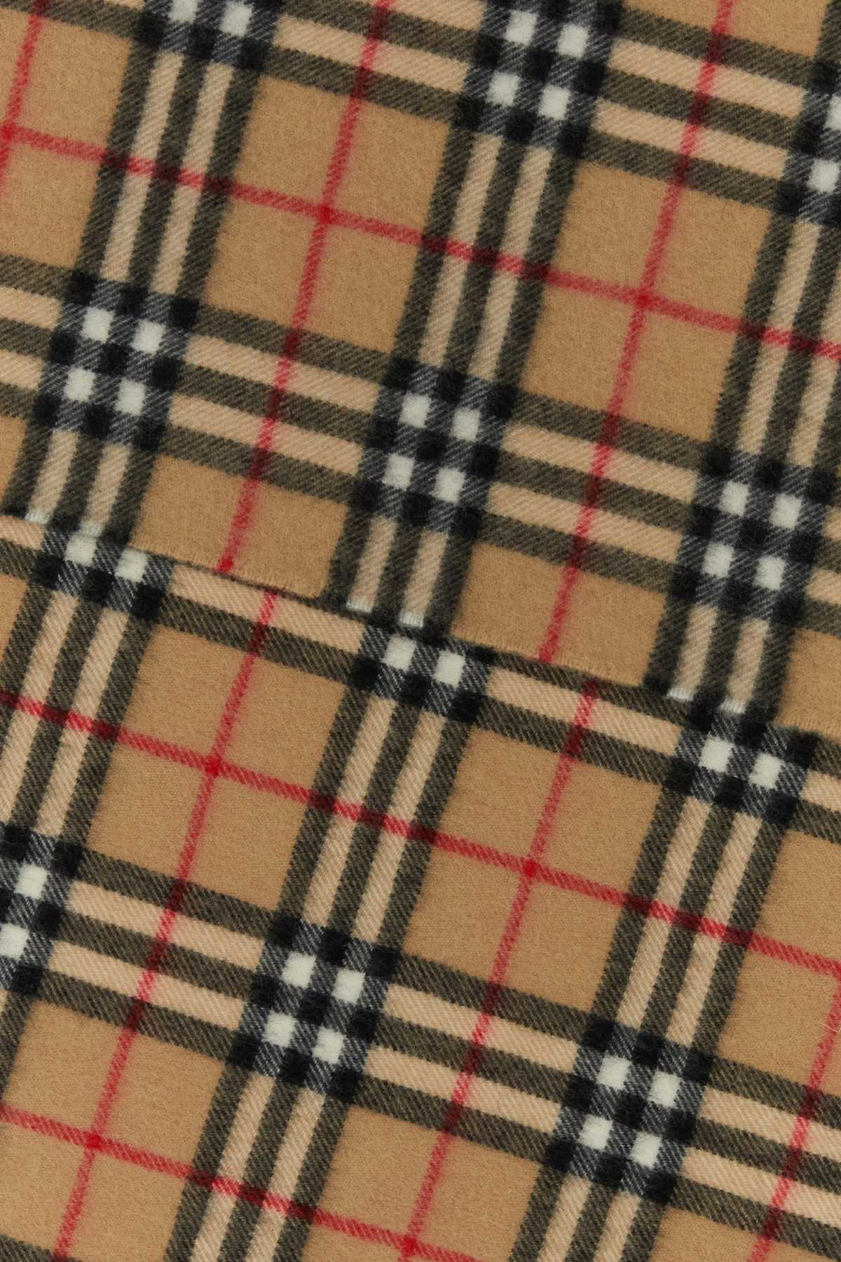 Burberry Unisex Embroidered Cashmere Scarf BURBERRY