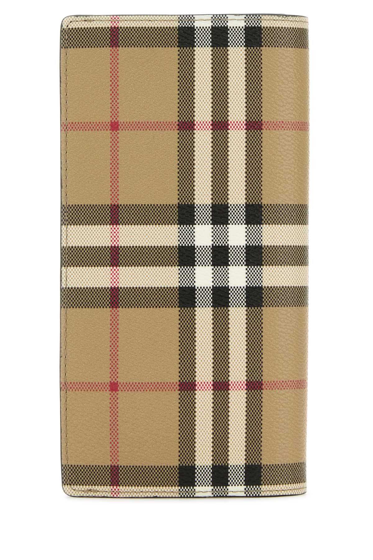Burberry Men Printed Canvas Wallet BURBERRY